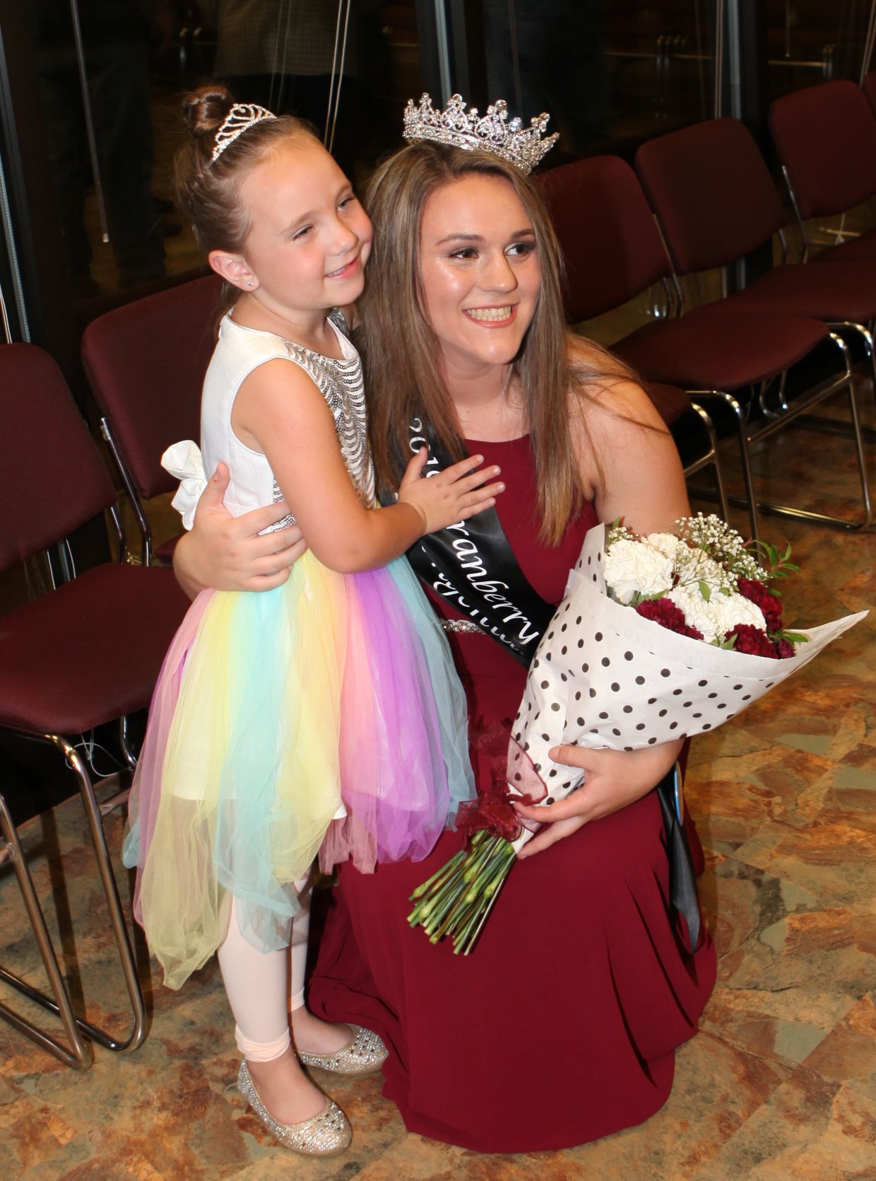 Cranberry Festival 2019 - Coronation - Queen Allison with Audry Smith
